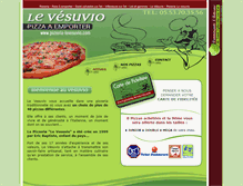 Tablet Screenshot of pizzeria-levesuvio.com